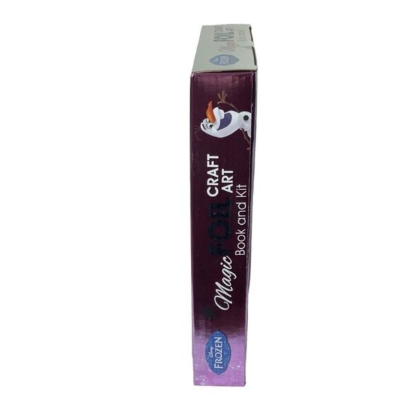 Disney Frozen Magic Foil Book and Craft Kit Girls Princess Craft Art Gift Set - Picture 8 of 16